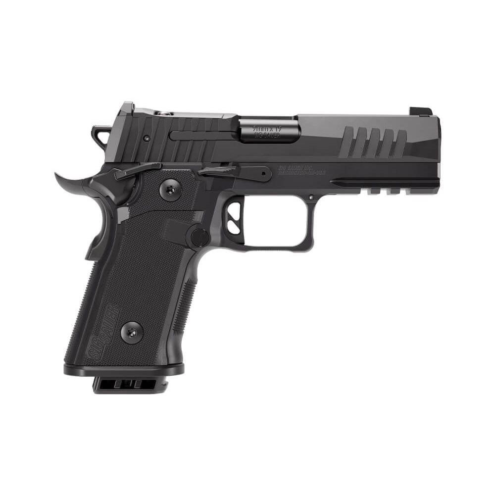 Sig Sauer P211-GT4 SAO Handgun 9mm Luger 10rd Magazines(3) 4.2" Barrel Black Night Sights Optic Ready