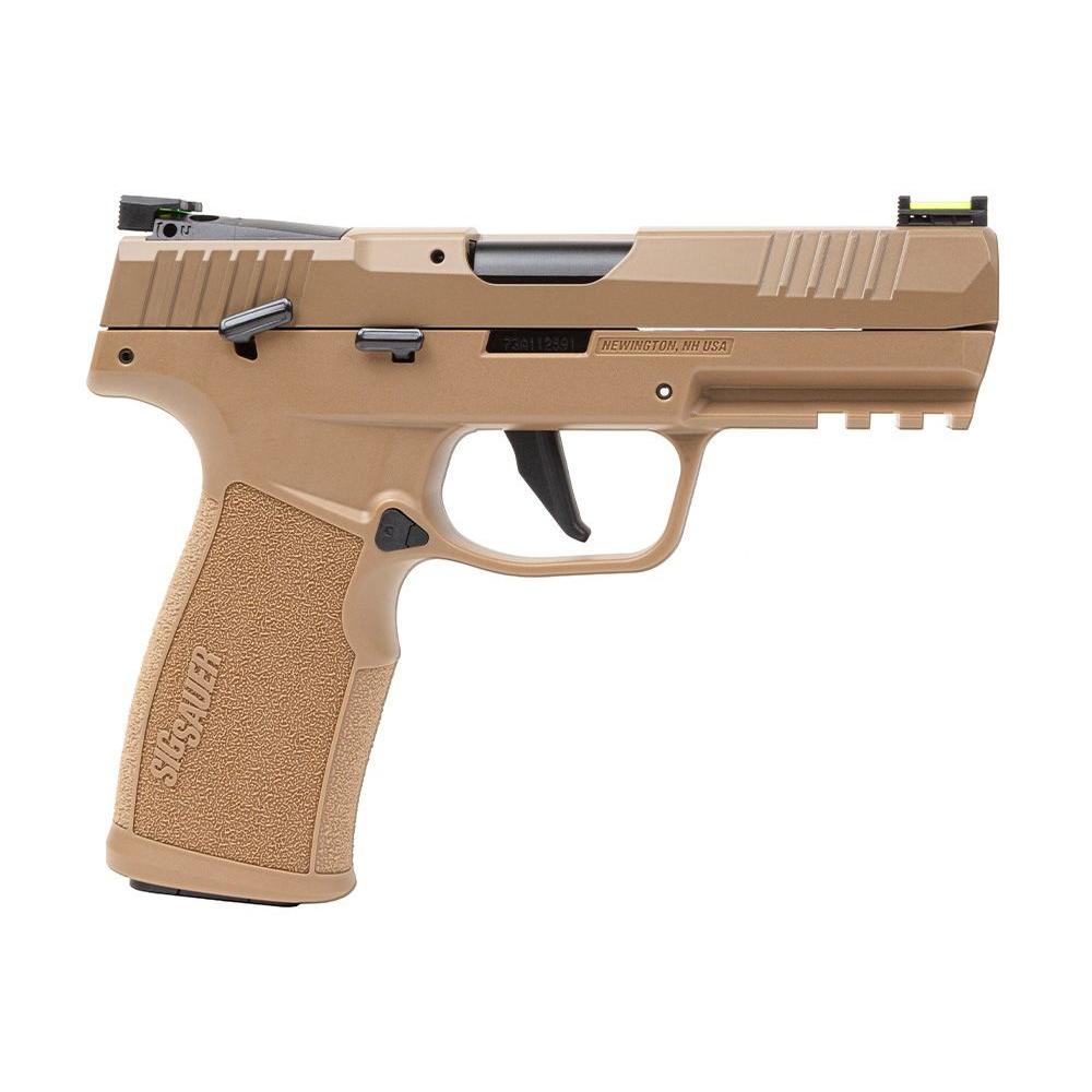Sig Sauer P322 Coyote Handgun .22 LR 20rd Magazines(2) 4" Barrel Fiber Optic Sights Optic Ready