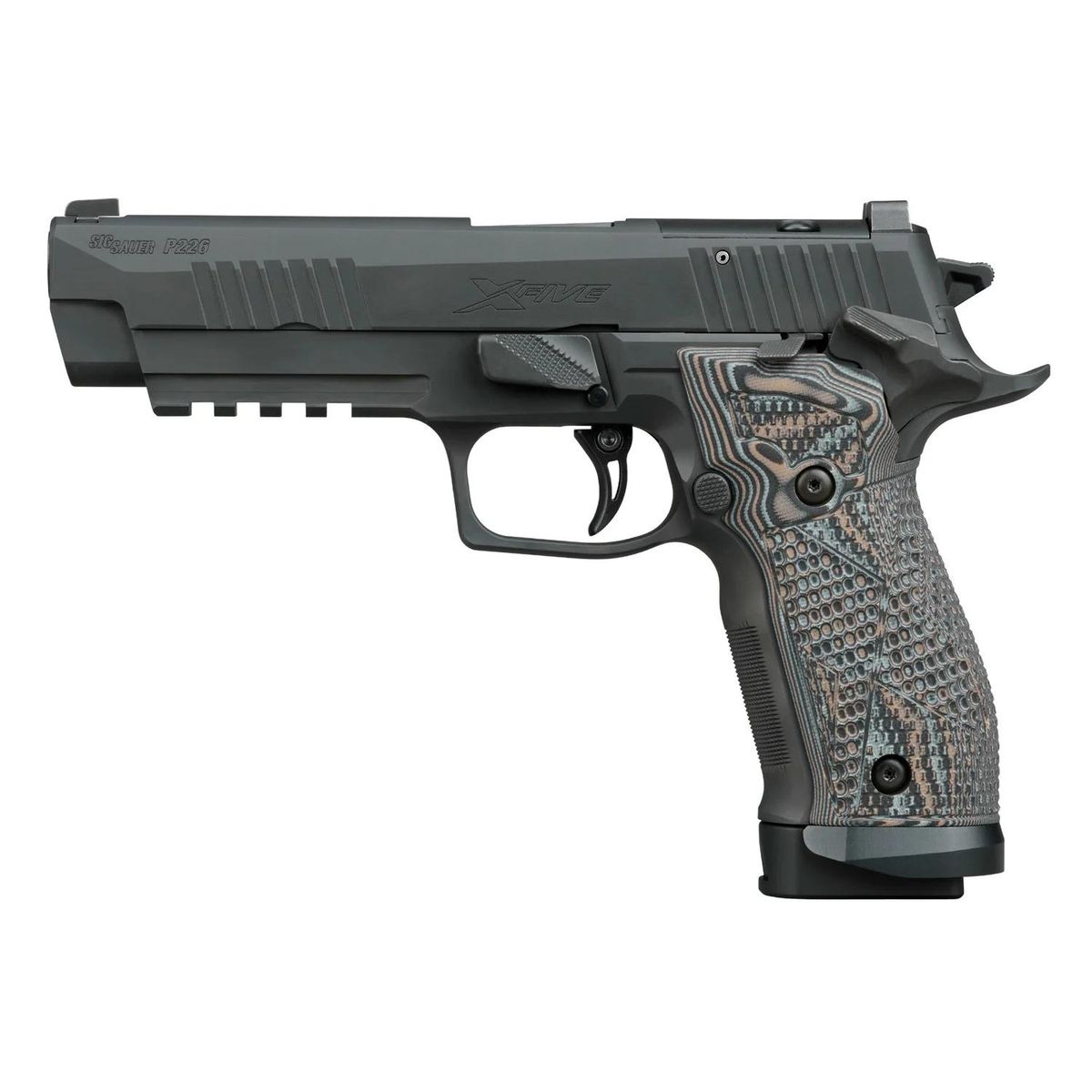 Sig Sauer P226 X-Five Extreme Handgun 9mm Luger 20rd Magazines(3) 5" Barrel Black/Gray G10 Grips Night Sights