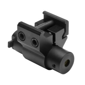 COMPACT RED LASER SIGHT WITH WEAVER MOUNT/BLACK