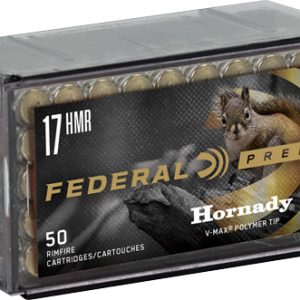 FEDERAL 17HMR 17GR V-MAX - 2530FPS 50RD 60BX/CS