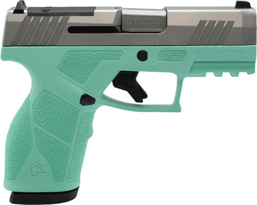 TAURUS GX2 TORO 9MM 13-SHOT - ADJ CYAN/SS POLYMER