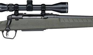 SAVAGE AXIS 2 XP 30-06 20" - THREADED W/3-9X40 BLACK/GREEN