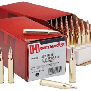 Hornady Custom Rifle Ammunition .223 Rem 55 gr SP 3240 fps 50/ct