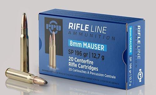 PRIVI 8MM MAUSER FMJ 198GR 20 RDS