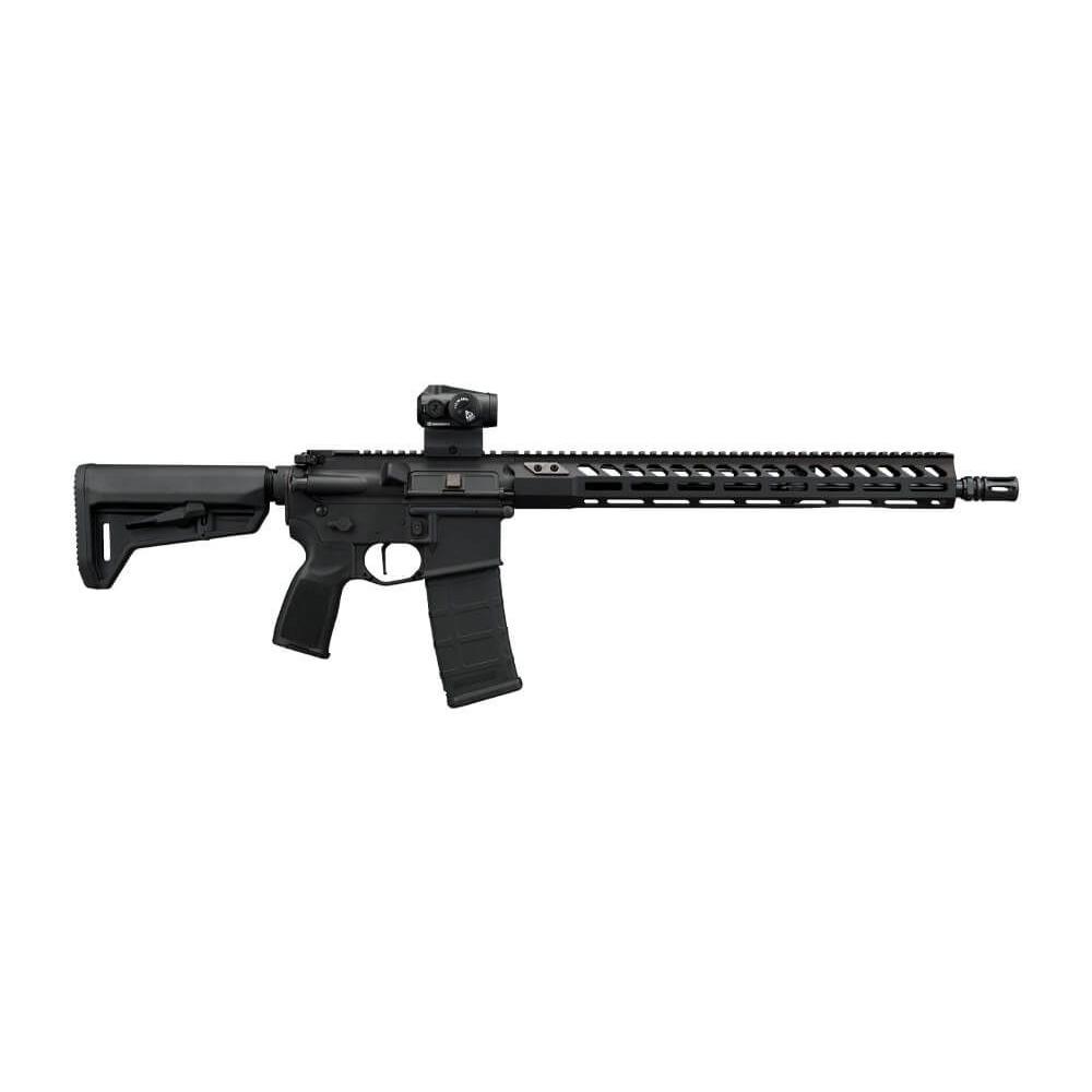 Sig Sauer M400 Forge Black Rifle 5.56 NATO 10rd Magazine 16" Barrel ROMEO-MSR GEN II Adjustable Stock M-LOK Handguard CA Compliant