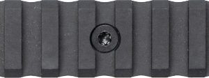 NOVESKE RAIL SECTION 9 SLOT - 2-5/16" M-LOK BLACK