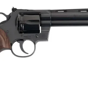 COLT PYTHON 357MAG 6" 6RD - BLUED WALNUT GOLD MEDALLION