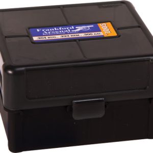 FRANKFORD ARSENAL AMMO BX 223 - 100 RNDS BLK/SMOKE HINGE TOP