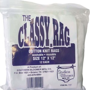 SOUTHERN BLOOMER 100% KNIT - RAGS 12"X12" 12 PER BAG