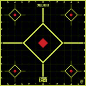 SPLATTER SHOT TARGET SIGHT-IN - 12" GREEN PEEL/STICK 12EA