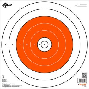 ALLEN EZ AIM PAPER BULLSEYE - TARGET 12-PK 12"X12"