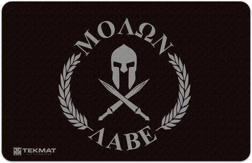 TEKMAT ARMORERS BENCH MAT - 11"x17" MOLON LABE FLAG