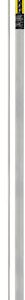 PRO SHOT STAINLESS 1PC RIFLE - CLEANING ROD 42" .27 CAL & UP
