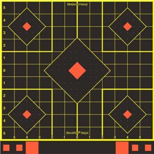 B/C TARGET SHOOT-N-C 12" - SIGHT-IN TARGET 5-PK