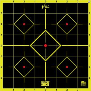 SPLATTER SHOT TARGET SIGHT-IN - 8" GREEN PEEL/STICK 6EA