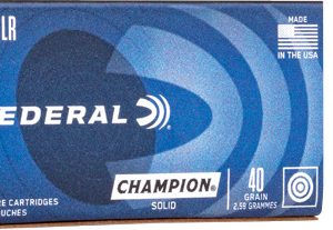 FEDERAL LIGHTNING 22LR 40GR - LEAD-RN 1240FPS 50RD 100BX/CS