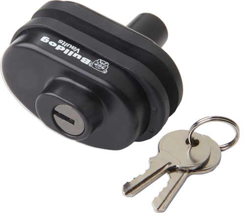 BULLDOG SINGLE TRIGGER LOCK W/ - MATCHING KEY SAME KEY FOR LOC
