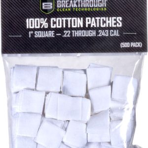 BREAKTHROUGH CLEANING PATCHES - 1" SQUARE .22-.243 200 PK