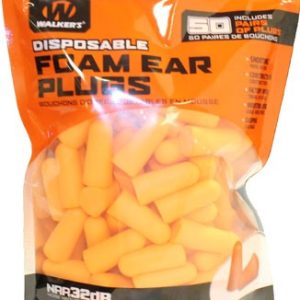 WALKERS EAR PLUGS SOFT FOAM - 32dB 50-PAIR BAG
