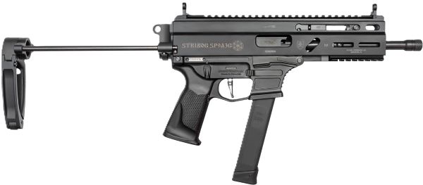 GRAND POWER STRIBOG SP9A3G 9MM - 8" 30RD MAG TAILHOOK BRACE BLK