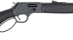 HENRY H12 X MODEL LEVER 357/38 - 17.4" TB BLUED BLACK SYN.