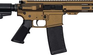 GLFA AR15 PISTOL 300 AAC 7.5" - W/ BRACE NITRIDE BBL BRONZE
