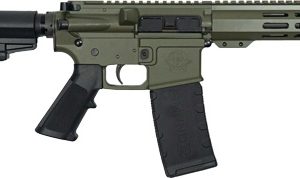 GLFA AR15 PISTOL 300 AAC 7.5" - W/ BRACE NITRIDE BBL OD GREEN