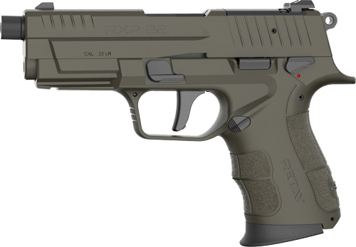 RETAY USA RXP22 22LR PISTOL - 2-13RD MAGS THREADED OD GREEN