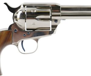 STAND MFG SAA 45 LC 4.75" BBL - NICKEL PLATED 2 PIECE GRIP
