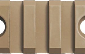 GROVTEC RAIL M-LOK 5 SLOT 2.2" - COYOTE TAN CERAKOTE
