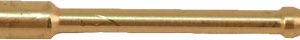 PRO SHOT BRASS JAG W/SPEAR TIP - .17 CAL RIFLE/PISTOL