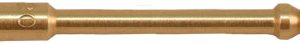 PRO SHOT BRASS JAG W/SPEAR TIP - .20 CAL RIFLE/PISTOL