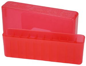 MTM AMMO BOX X-SMALL RIFLE - 20-ROUNDS SLIP TOP STYLE