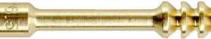 PRO SHOT BRASS JAG W/SPEAR TIP - .25 CAL RIFLE/PISTOL