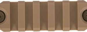 BCM RAIL SECTION--NYLON KEYMOD - 3" RAIL FDE