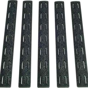 BCM RAIL PANEL KIT KEYMOD 5.5" - BLACK 5 PACK