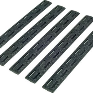BCM RAIL PANEL KIT M-LOK 5.5" - BLACK 5 PACK