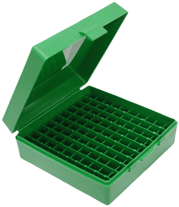 MTM AMMO BOX 44RM/41RM/45LC - 100-ROUNDS GREEN