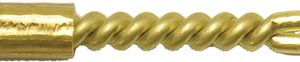 PRO SHOT BRASS PATCH HOLDER - .17 CAL RIFLE/PISTOL