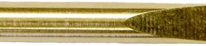 PRO SHOT SMALL BRASS SCRAPER - 8-32 THREAD