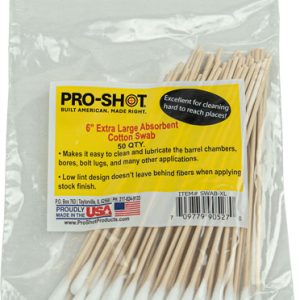 PRO SHOT COTTON TIP SWABS XL - 6" 50CT