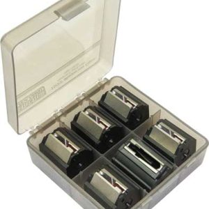 MTM 10/22 ROTARY MAG STORAGE - CASE HOLDS 6 ROTARY MAGS SMOKE