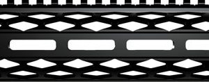 YHM BLACK DIAMOND M-LOK - FOREARM AR-15 MID-LENGTH