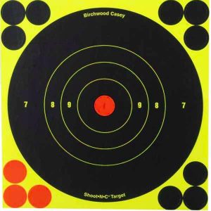 Birchwood Casey Shoot-N-C 6" Reactive Self-adhesive Targets 60/ct