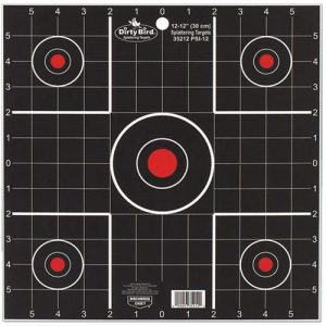 Birchwood Casey Dirty Bird Sight-In Target 12" 12/ct