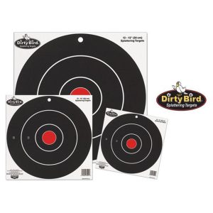 Birchwood Casey Dirty Bird Bull's Eye Targets 8" 25/ct