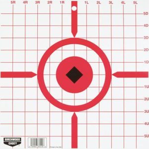Birchwood Casey Rigid Paper Crosshair Sight-In Target 12" 10/ct