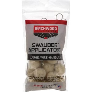 Birchwood Casey Swauber Applicators 20/ct