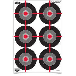 Birchwood Casey Dirty Bird 12"x18" Splatter Target Multiple Bull's Eye 100/ct